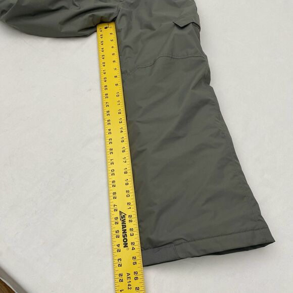 Columbia Snow Pants Boys Girls Medium 10 12 Gray Adjustable Outgrown Outdoor - Picture 11 of 12